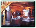 Grumpster Log Cabin Kitchen
